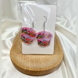 Noodle Cup Earrings
